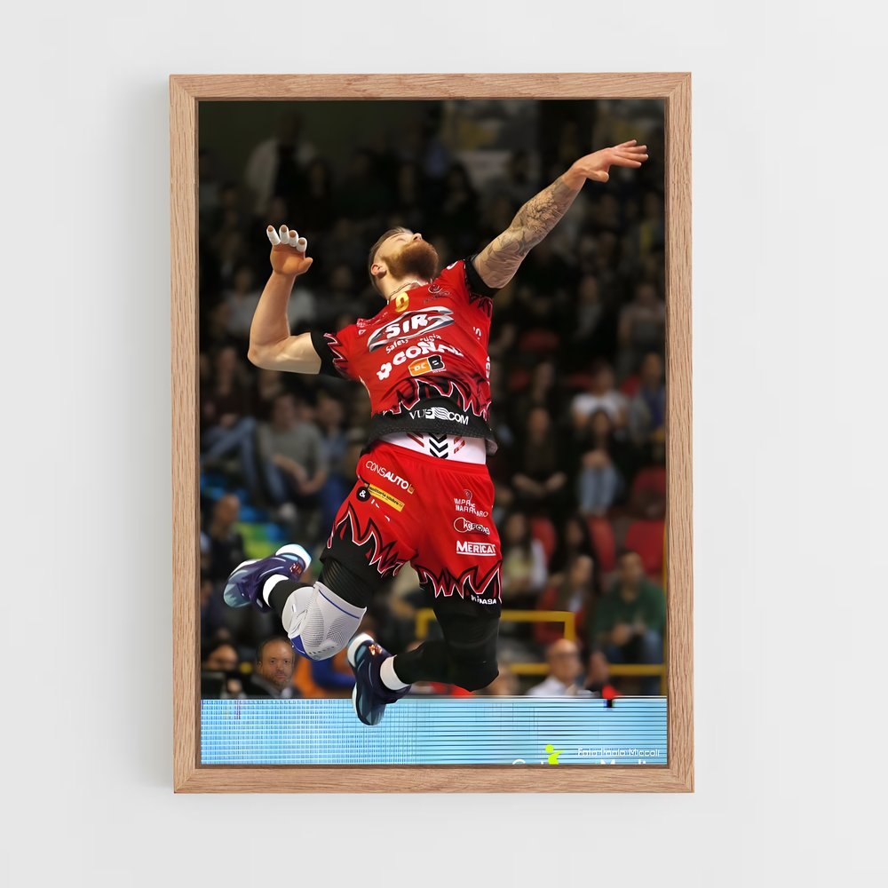 Poster L'Envol d'Ivan – affiche Volleyball (vue 4)